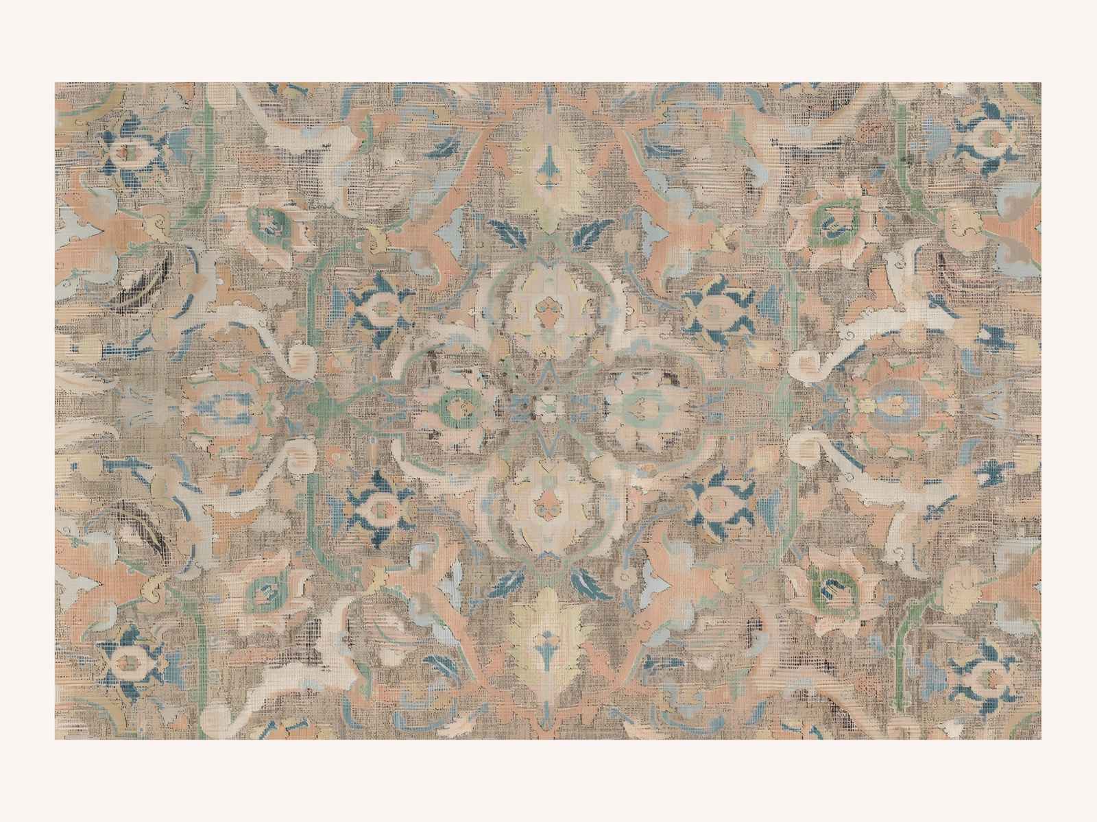 Vintage Persian Floral Wall Art Wall Art