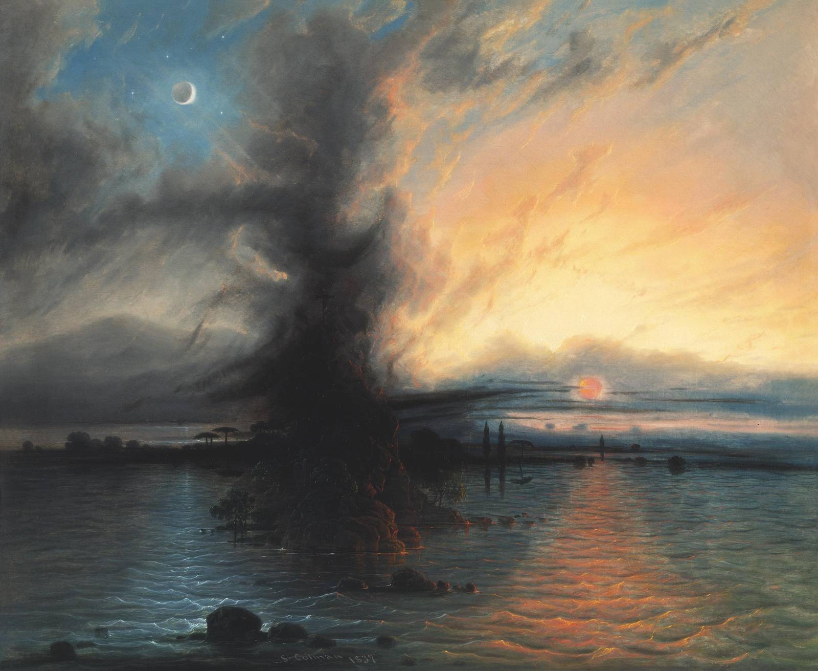 Dramatic Sky Landscape Wall Art