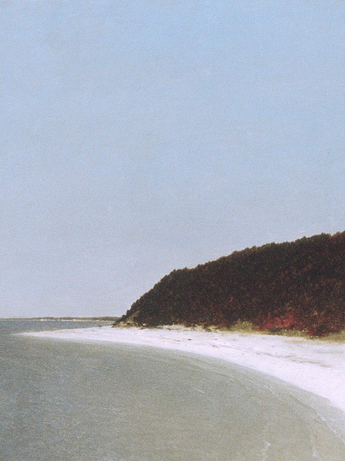 Coastal Serenity Beach Landscape Wall Art