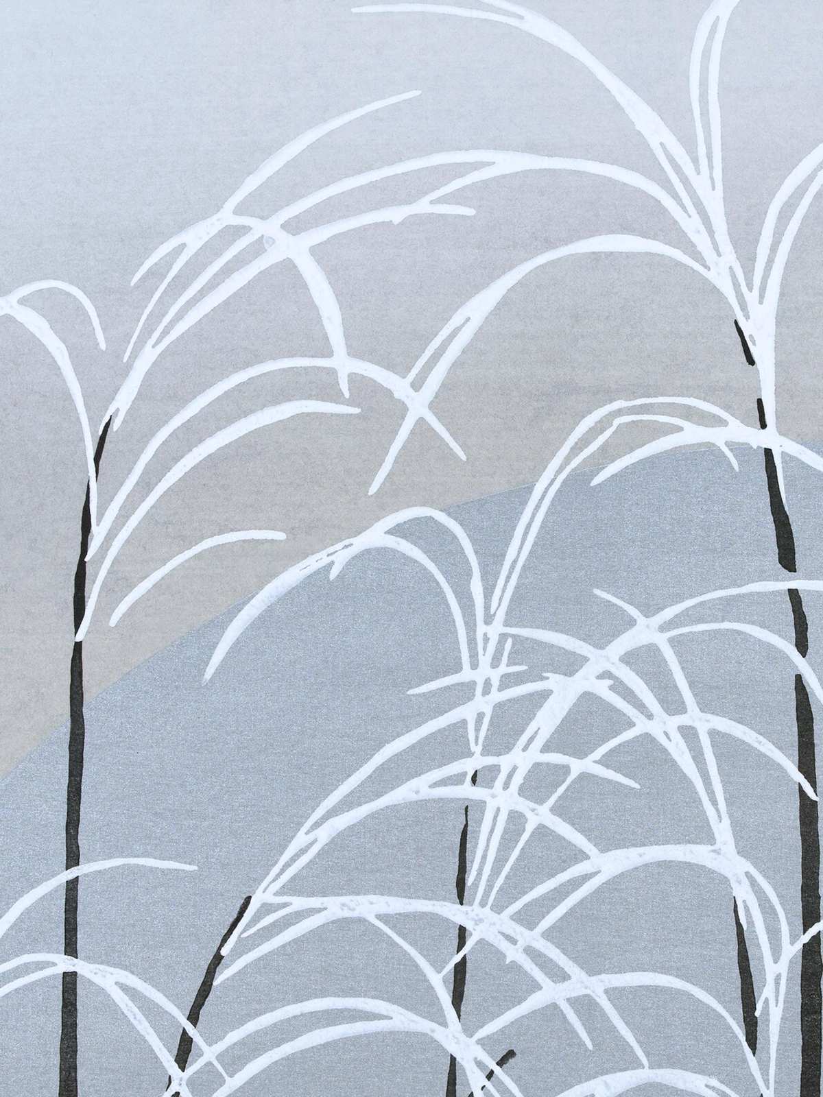 Serene Pampas Grass Minimalist Wall Art