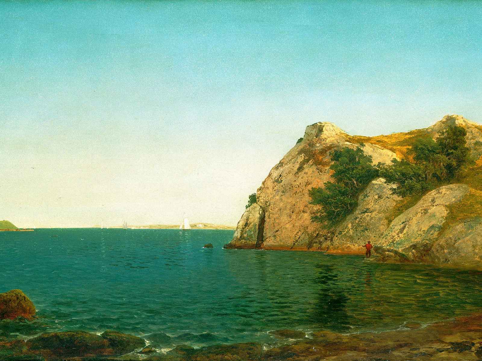 Tranquil Coastal Landscape Wall Art