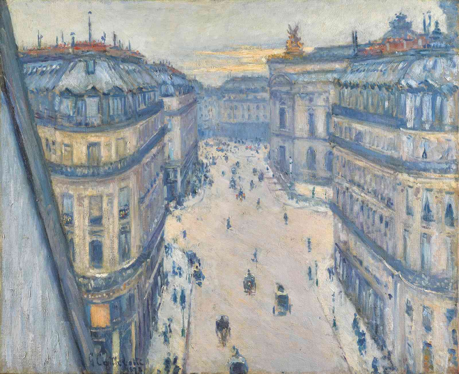 Parisian Street Impressionist Wall Art