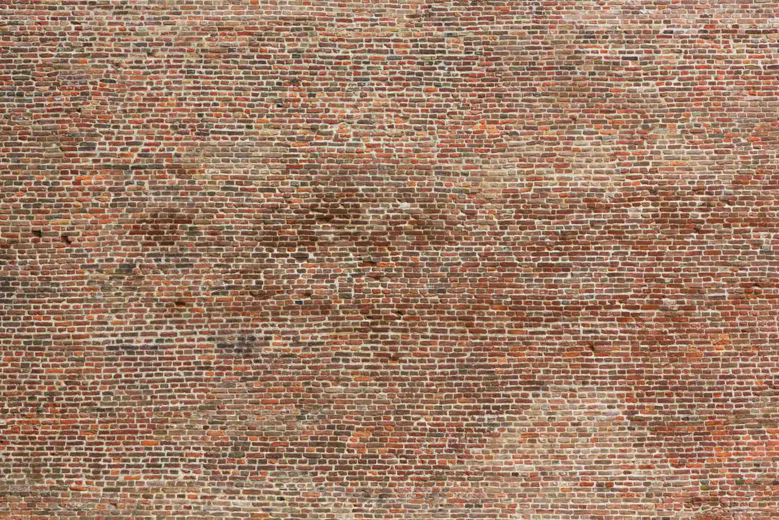 Rustic Red Brick Texture Wall Art