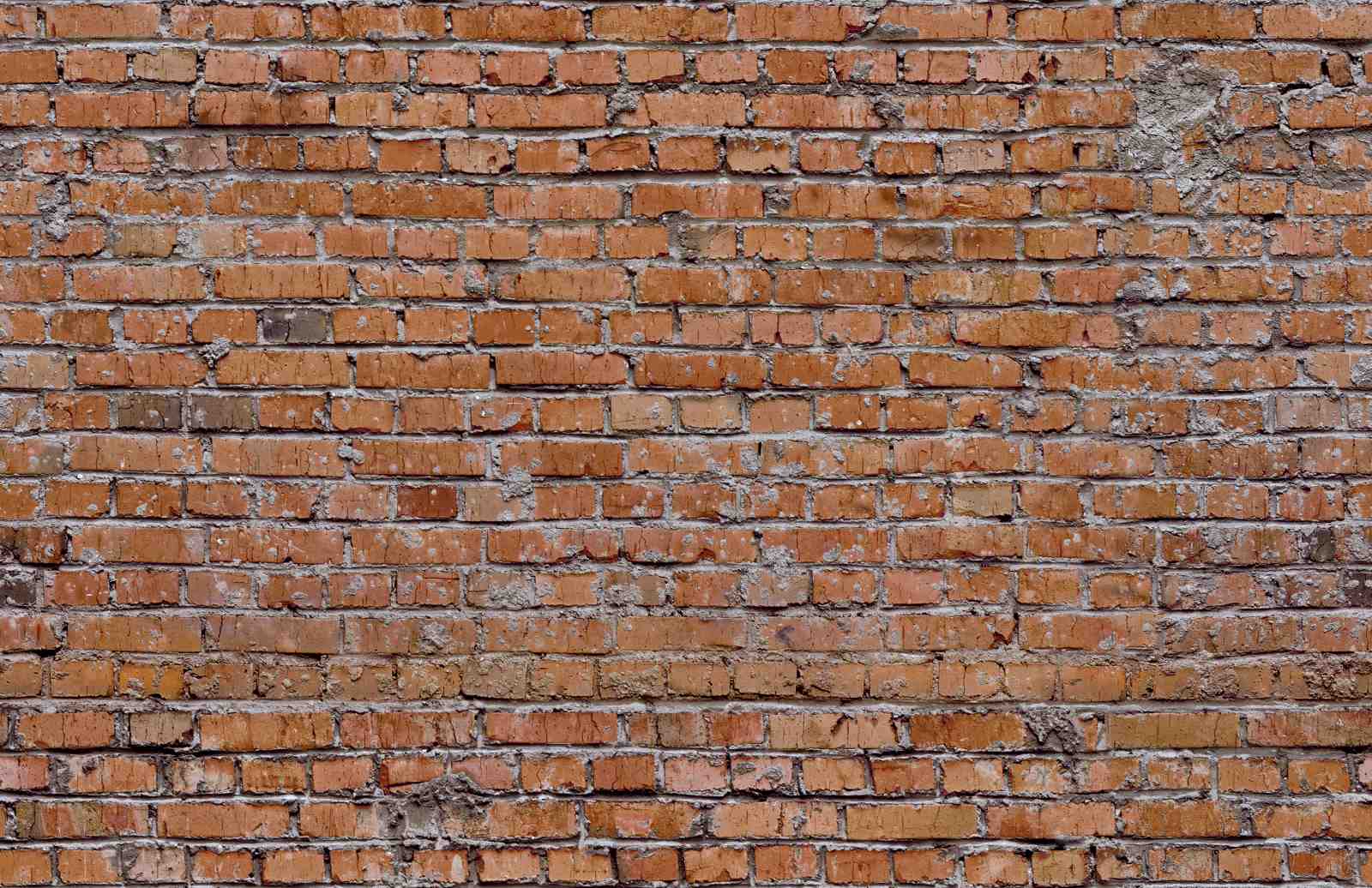 Rustic Red Brick Wall Textured Wall Art