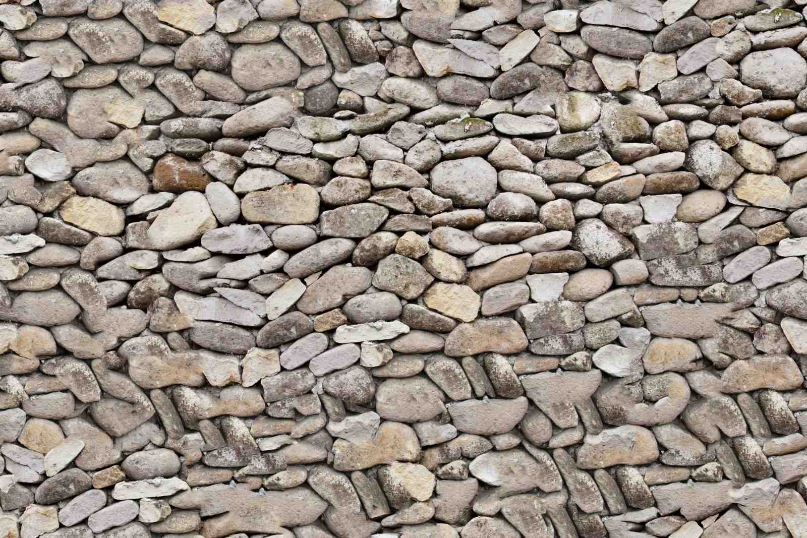 Rustic Stone Wall Texture Wall Art
