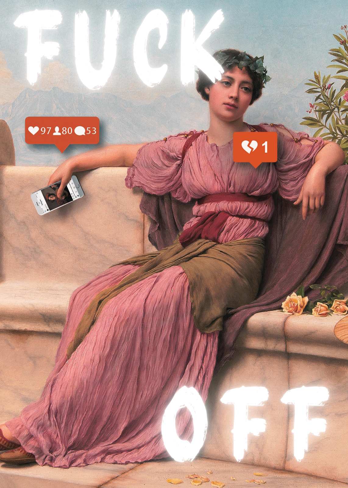 Modern Social Media Rage Wall Art