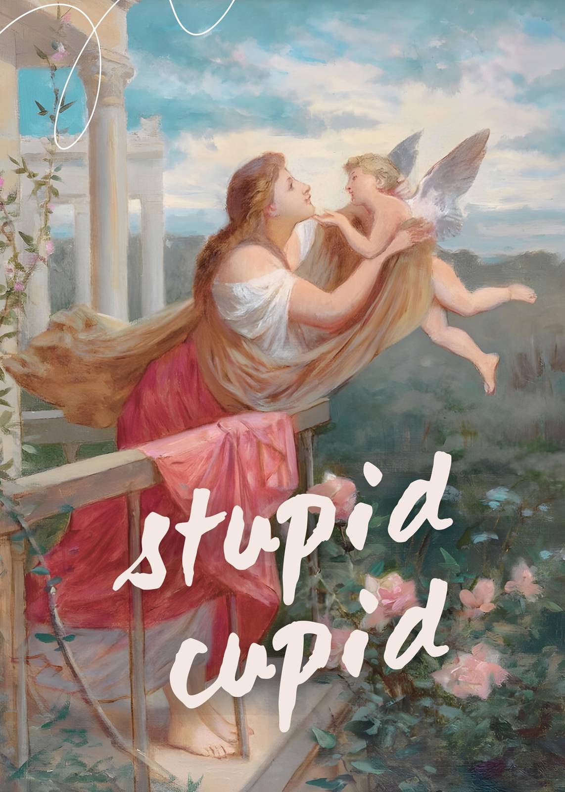 Stupid Cupid Romantic Ballet Wall Art