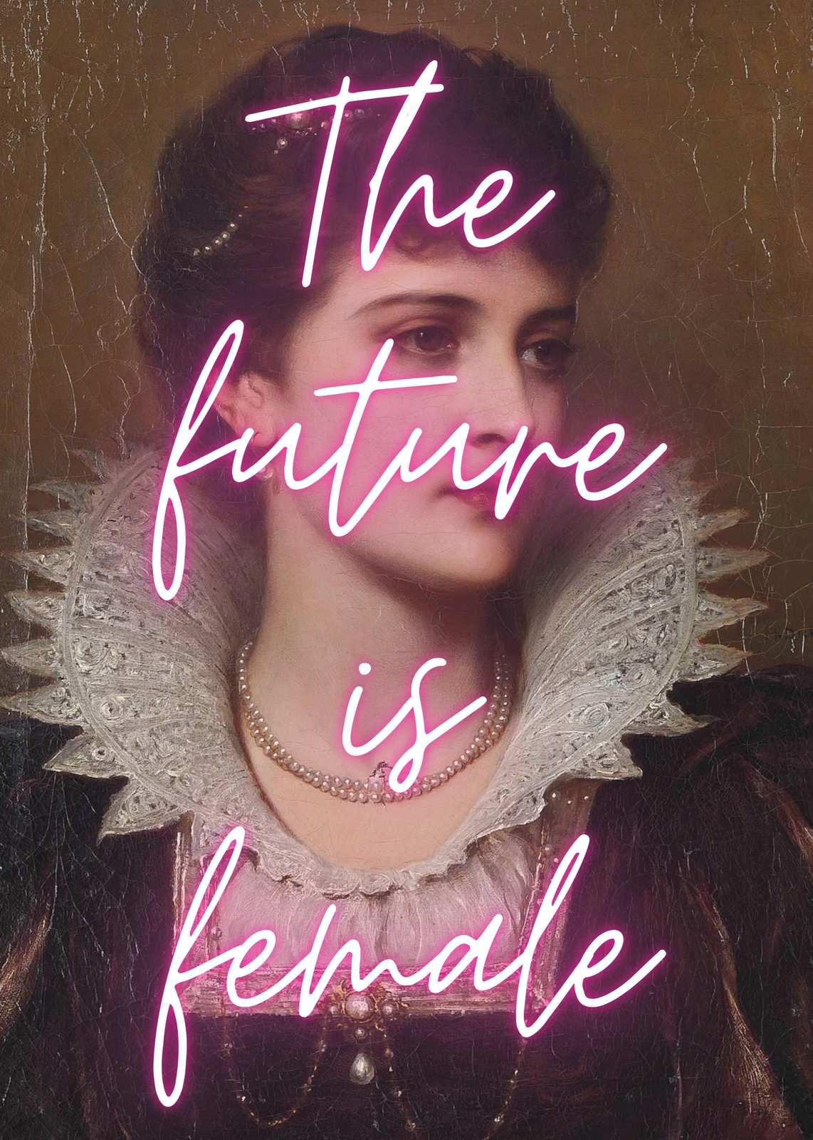 Empowering 'The Future is Female' Wall Art