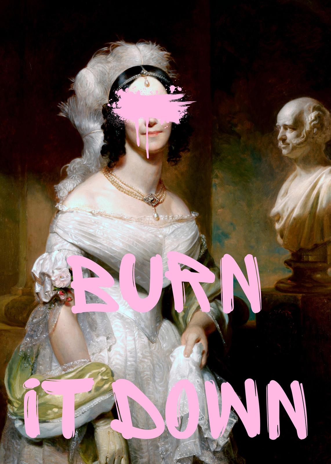 Bold Portrait Rebellion Wall Art