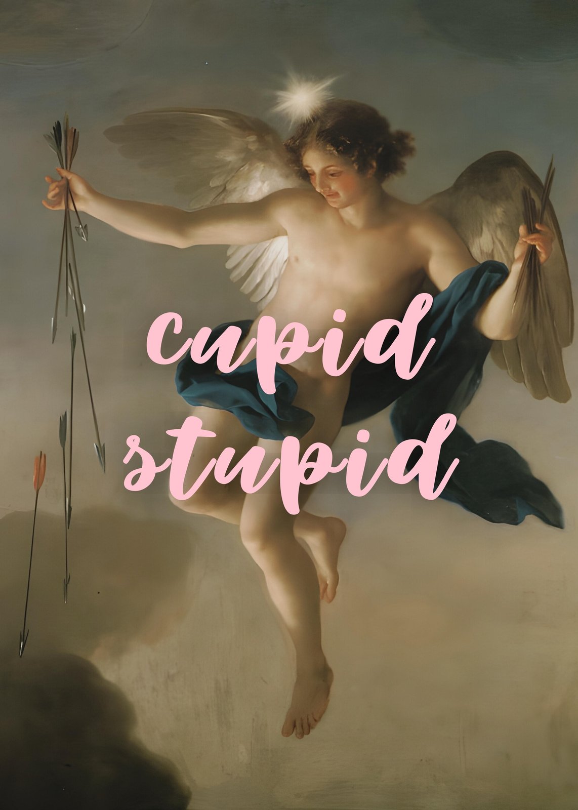 Cupid Stupid Wall Art Wall Art