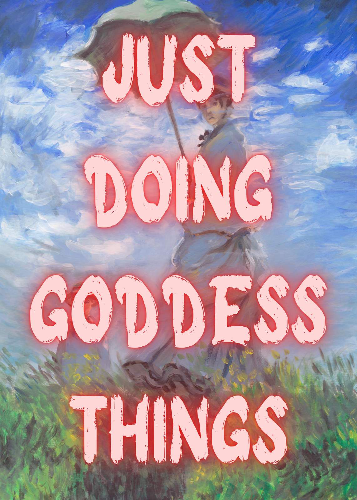 Just Doing Goddess Things Wall Art