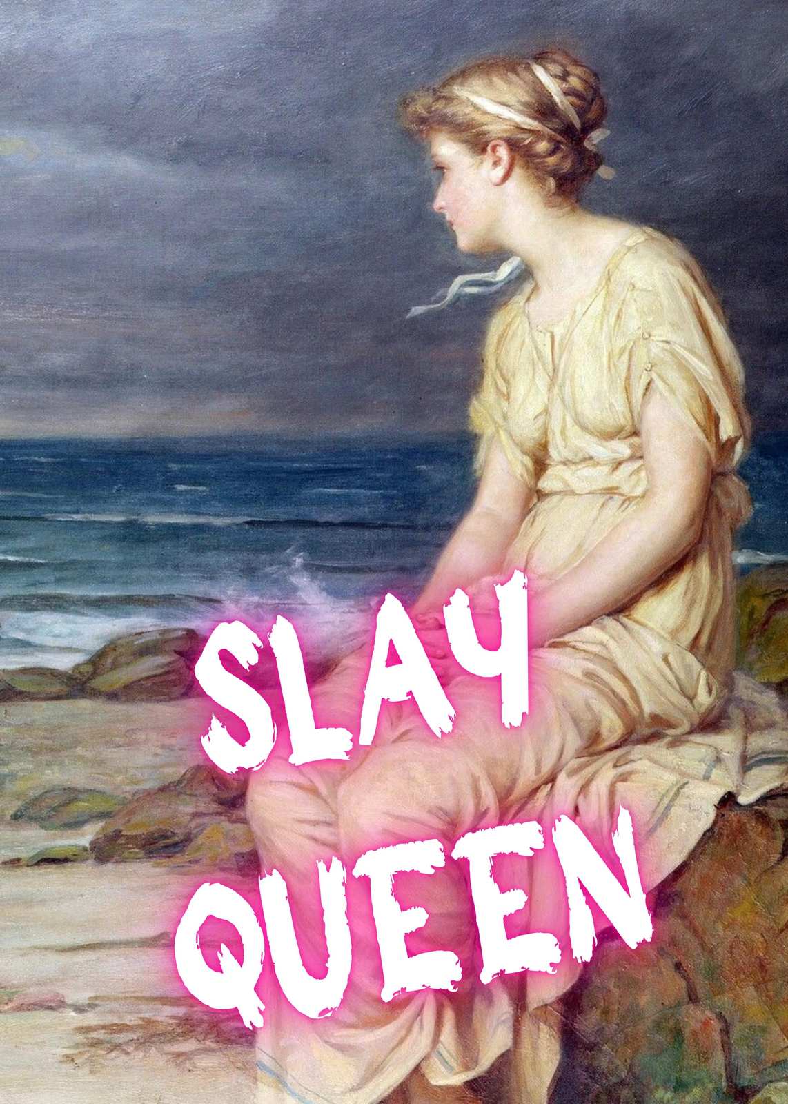Slay Queen Vintage Art Wall Art