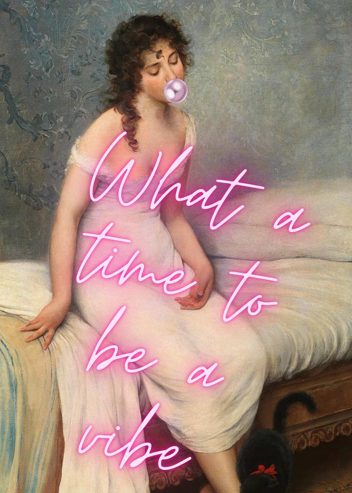 Vibe Queen Retro Portrait Wall Art