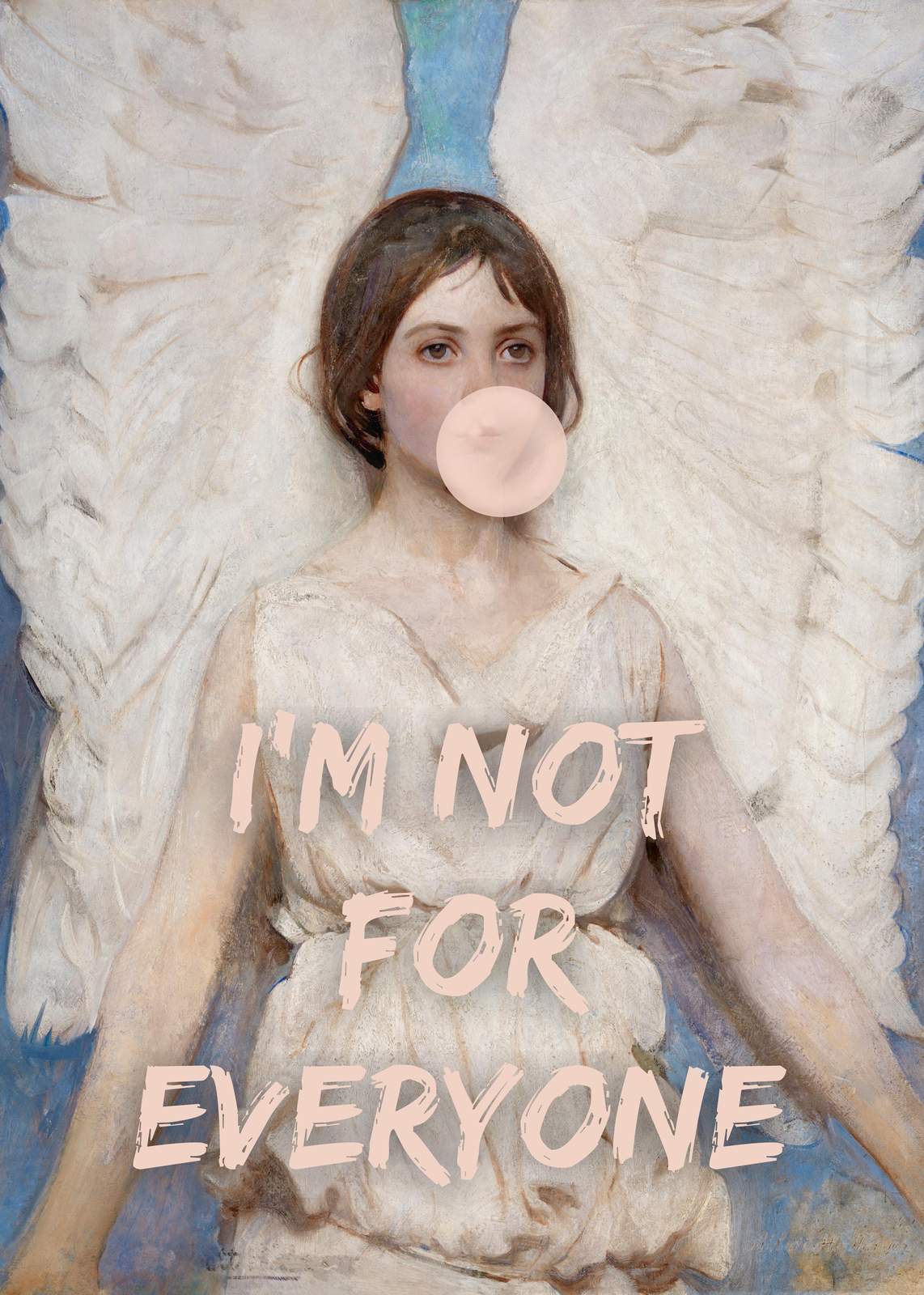 Angel Bubblegum Statement Wall Art