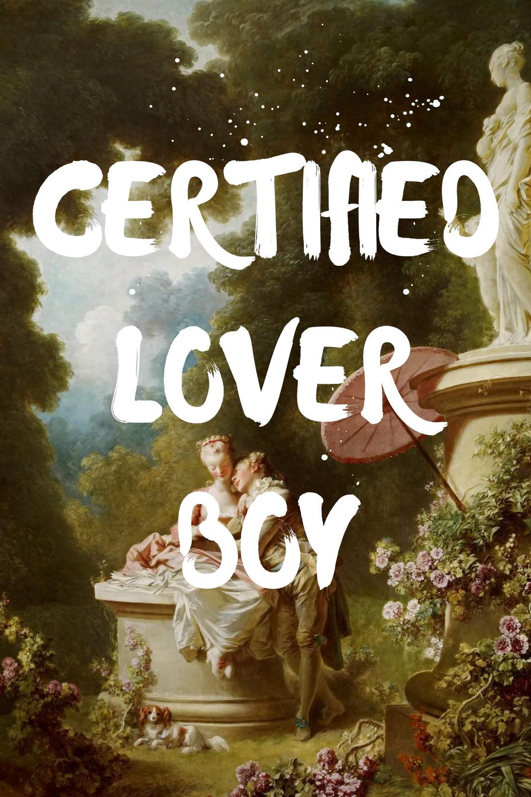 Certified Lover Boy Rococo Art Wall Art