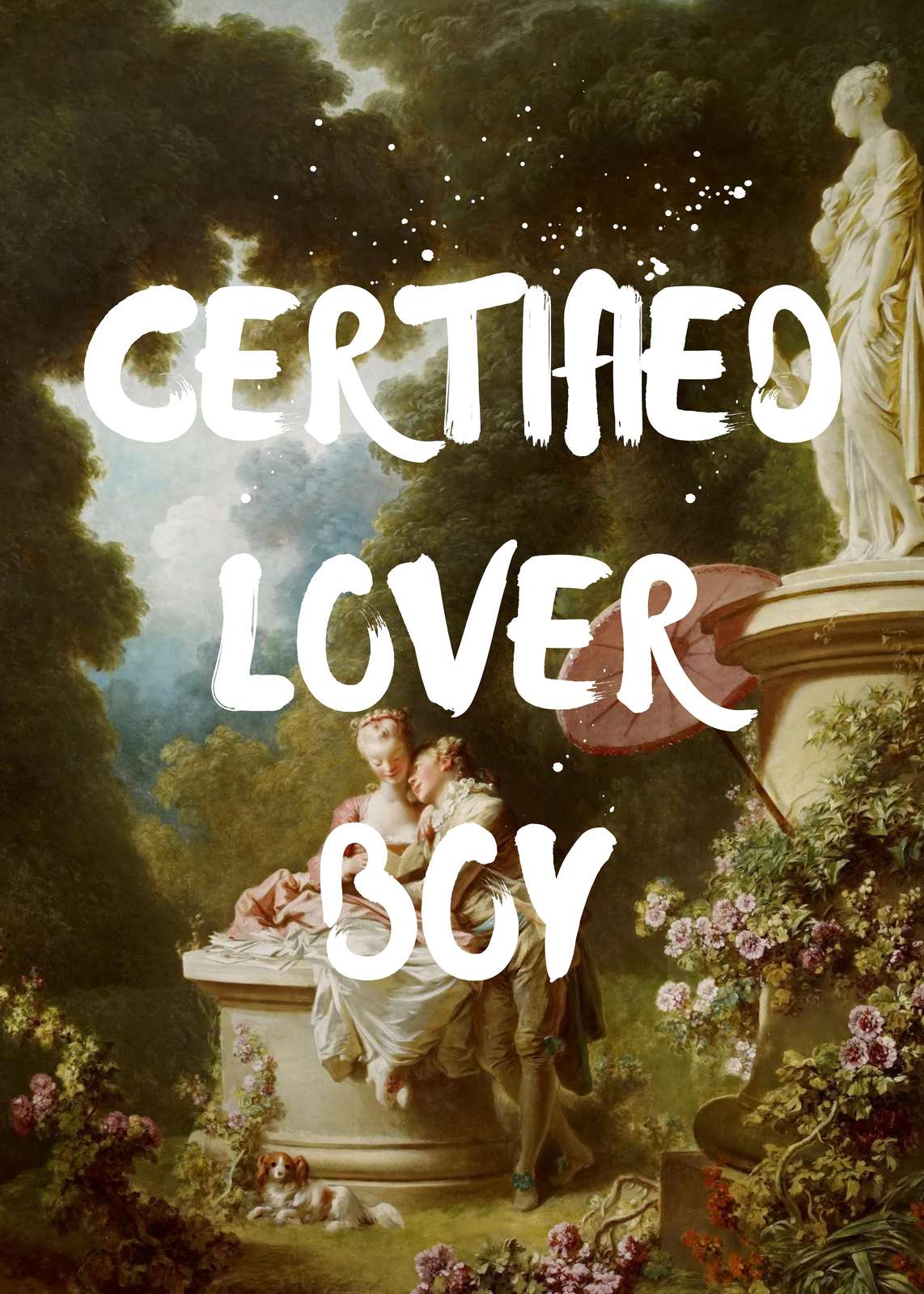 Certified Lover Boy French Rococo Wall Art