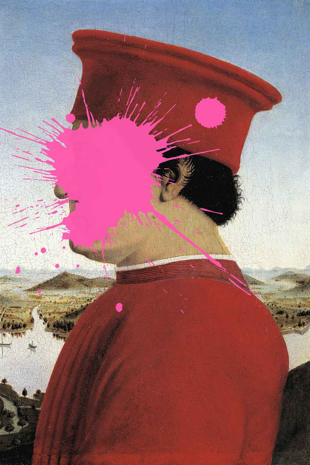 Modern Renaissance Man Splash Wall Art