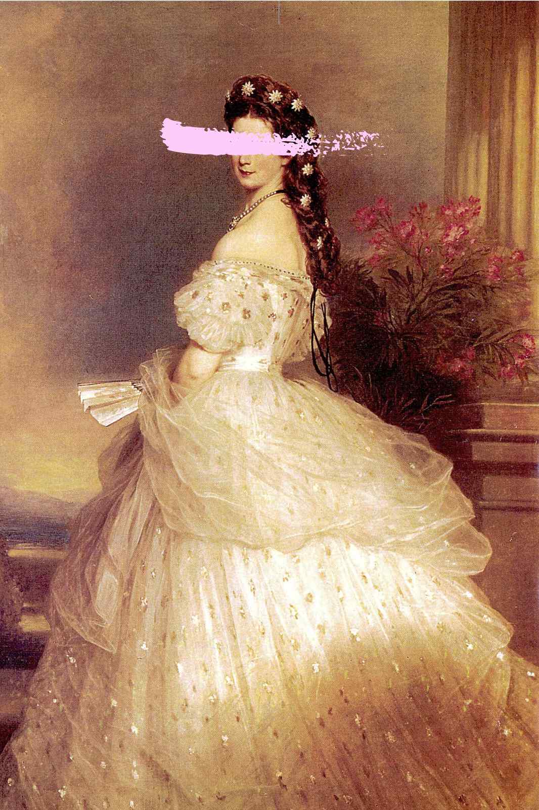 Elegant Empress Portrait Wall Art Wall Art