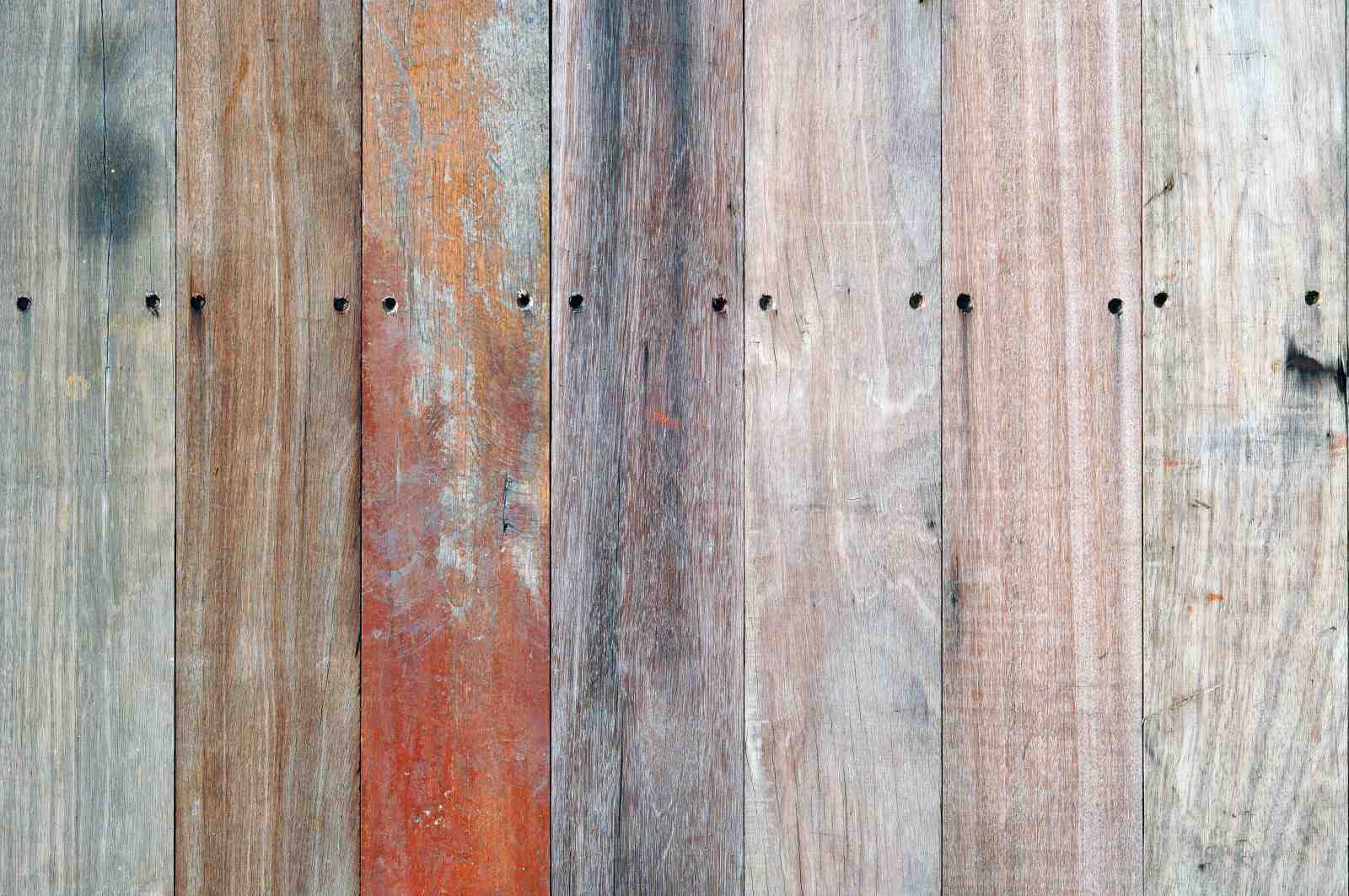 Rustic Weathered Wood Texture Wall Art