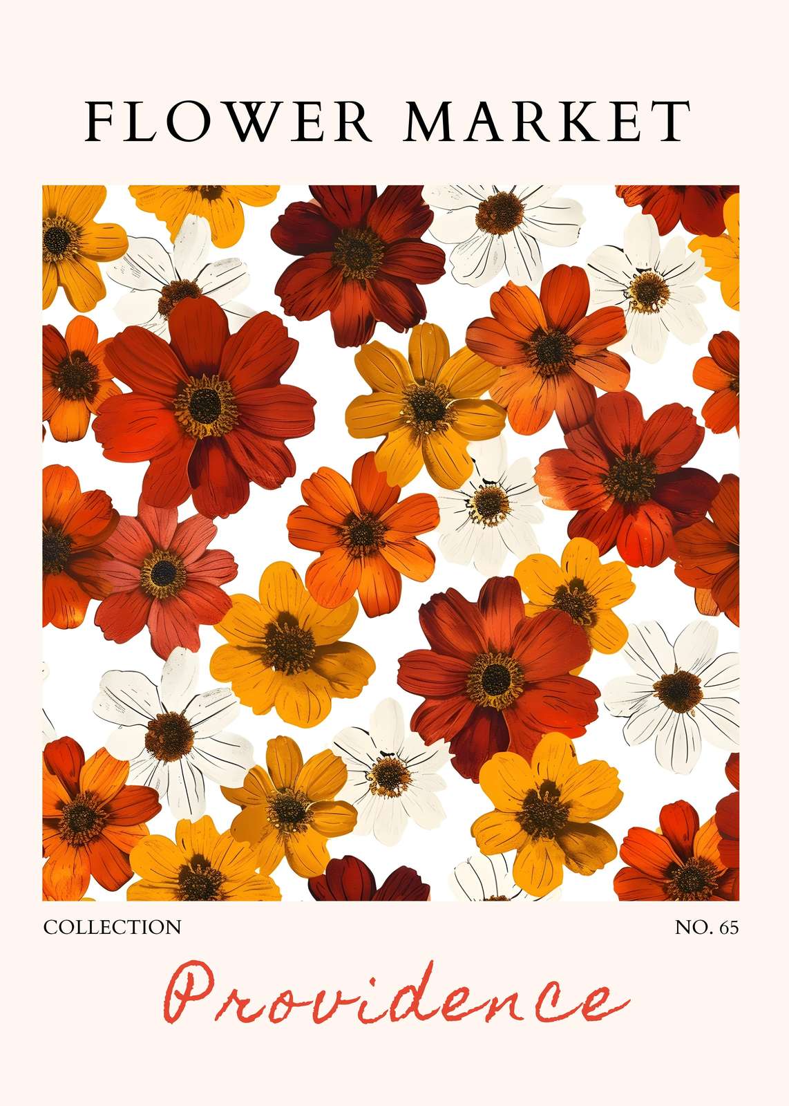 Autumn Floral "Providence" Wall Art