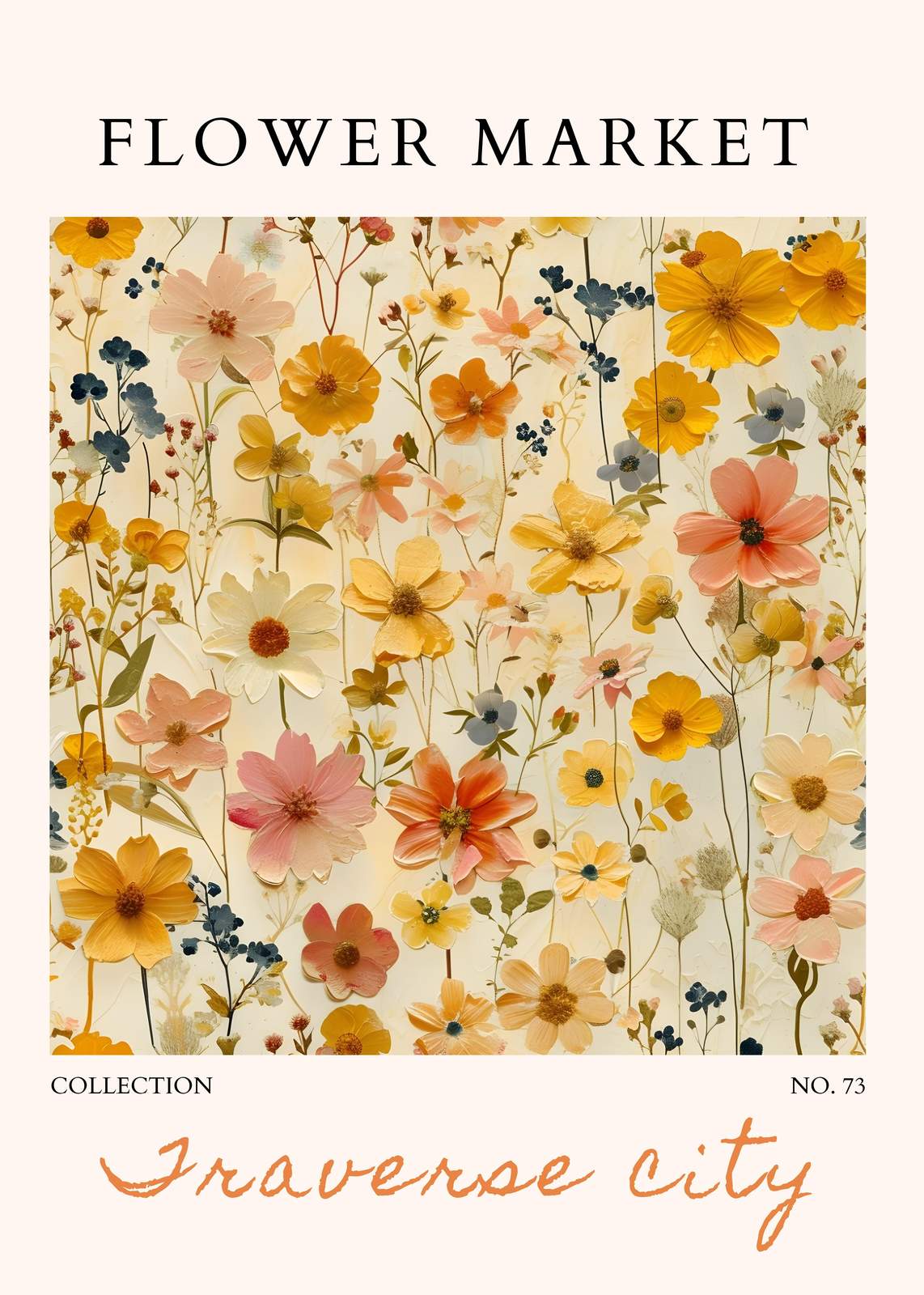 Floral Market & Traverse City Wall Art