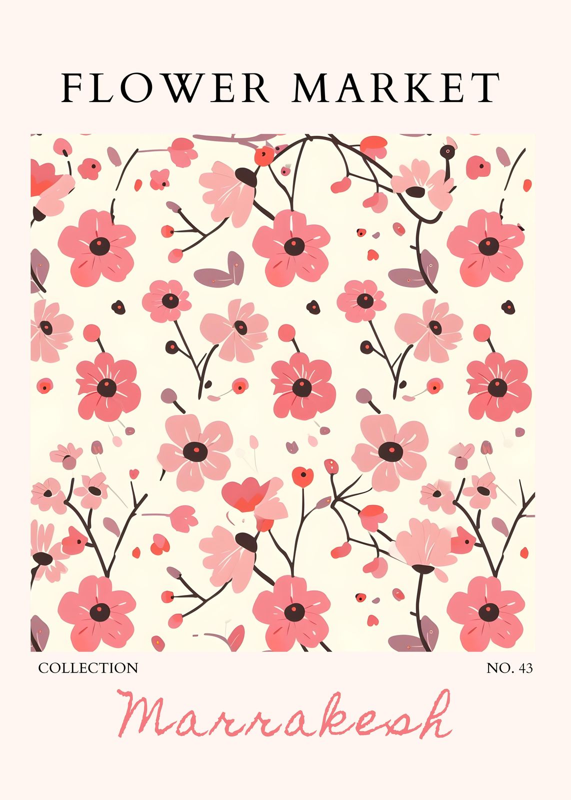 Marrakesh Floral Delight Wall Art