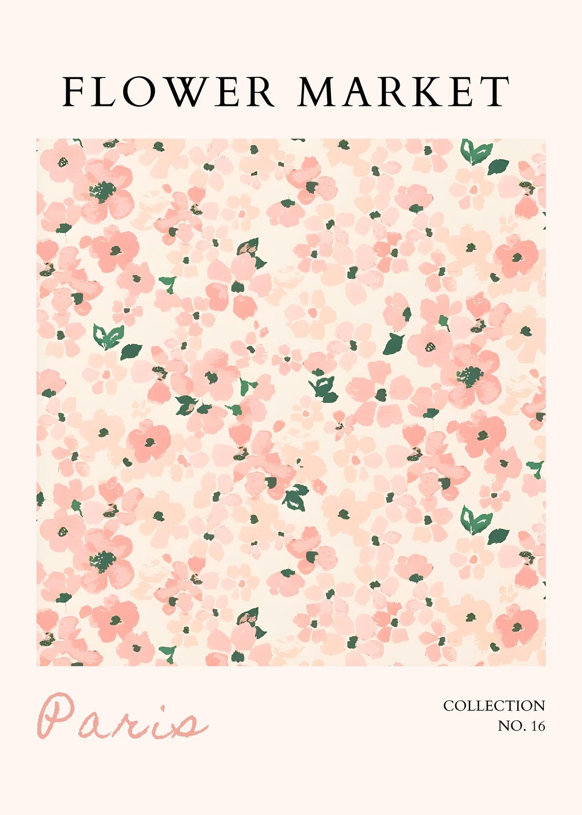 Parisian Flower Market Wall Art Wall Art