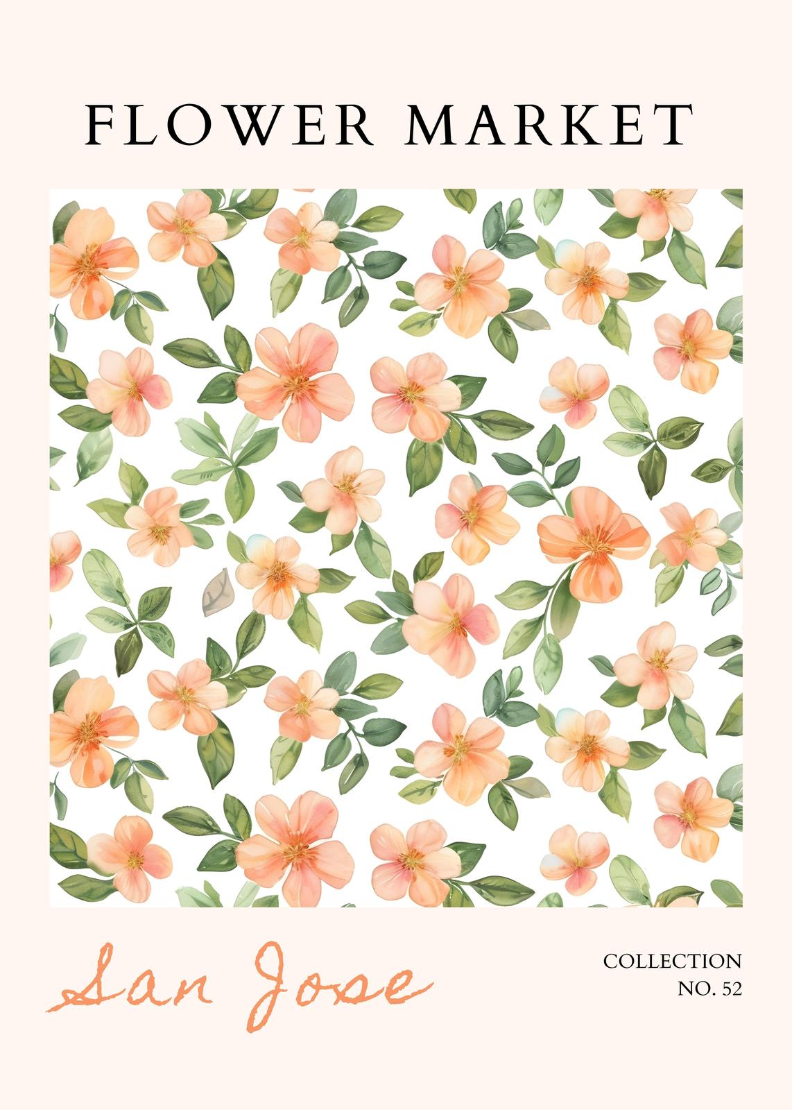 San Jose Floral Delight Wall Art