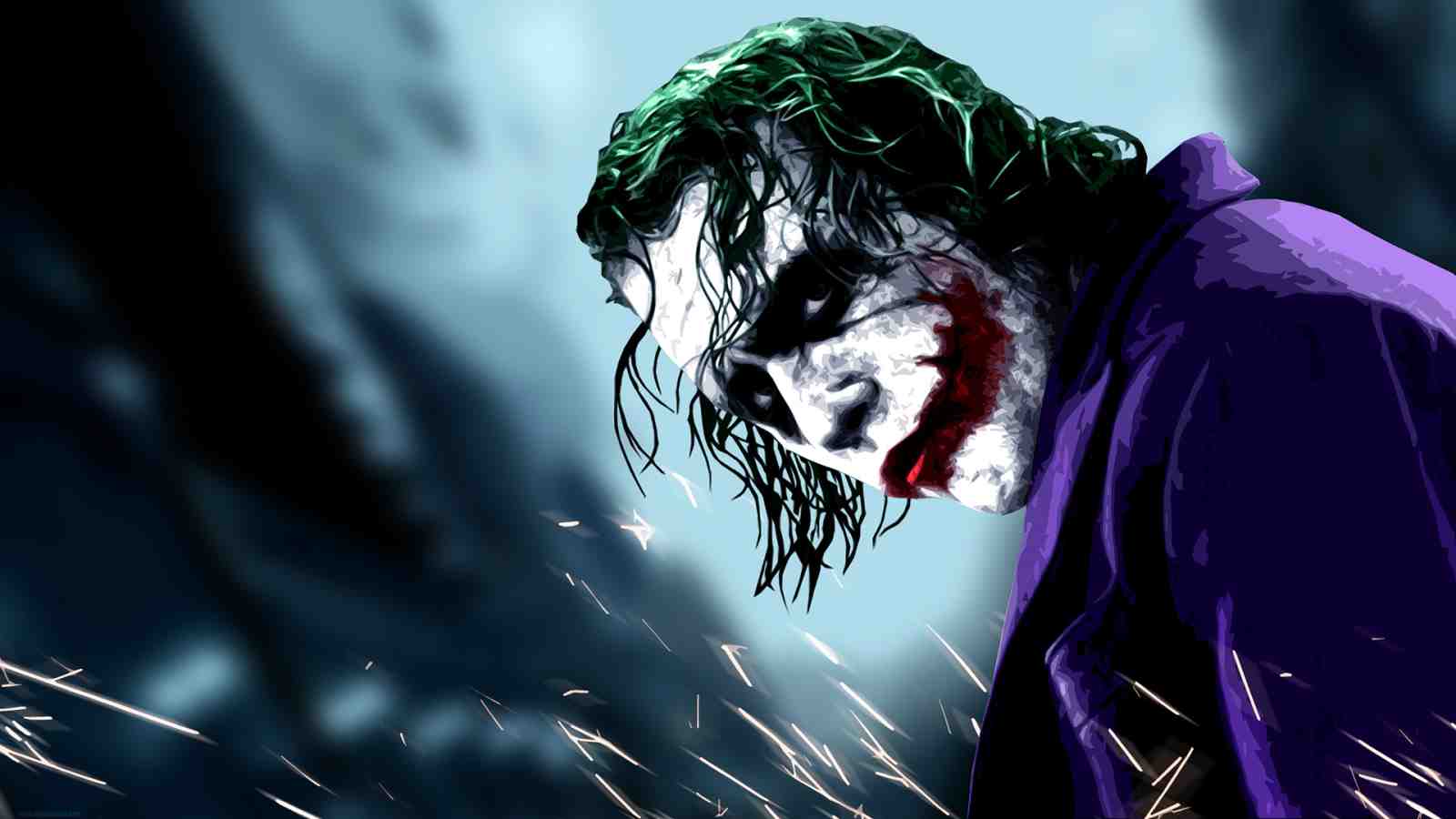 Iconic Joker Portrait Wall Art