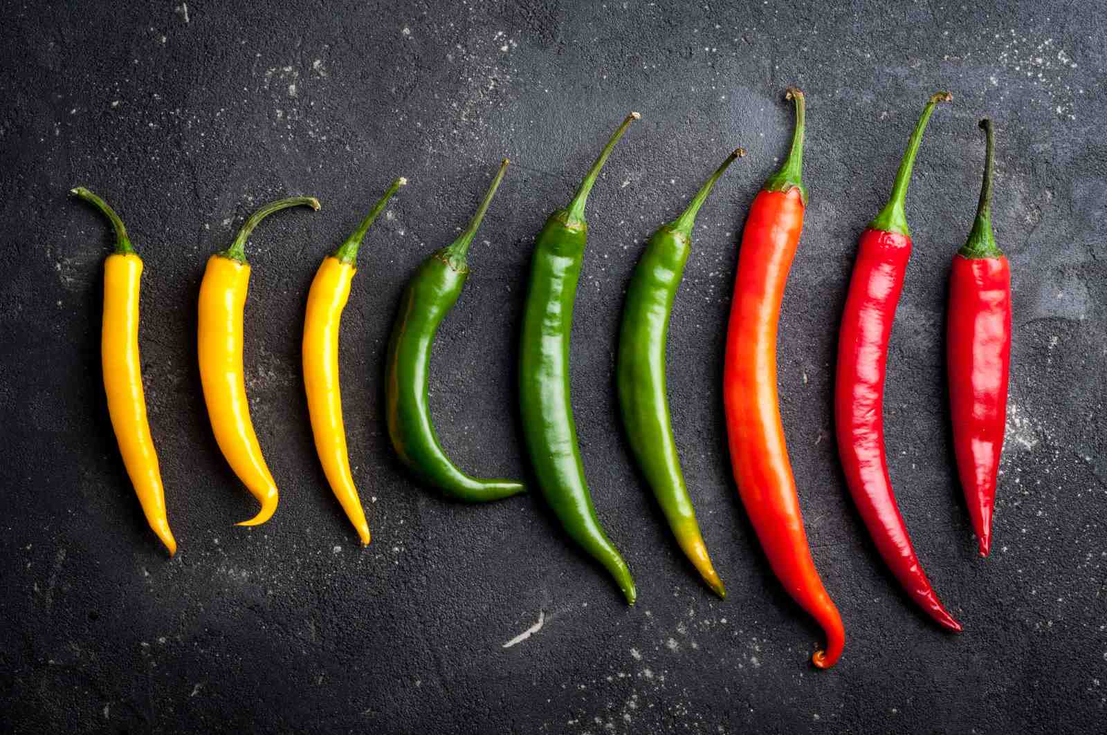 Spicy Chili Peppers Collection Wall Art