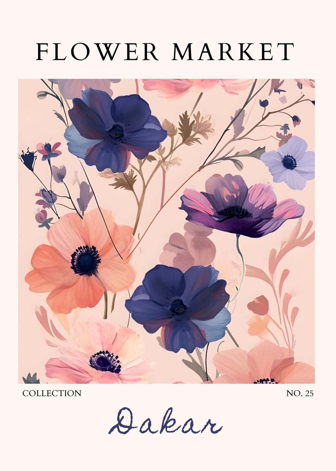 Dakar Floral Dream Wall Art