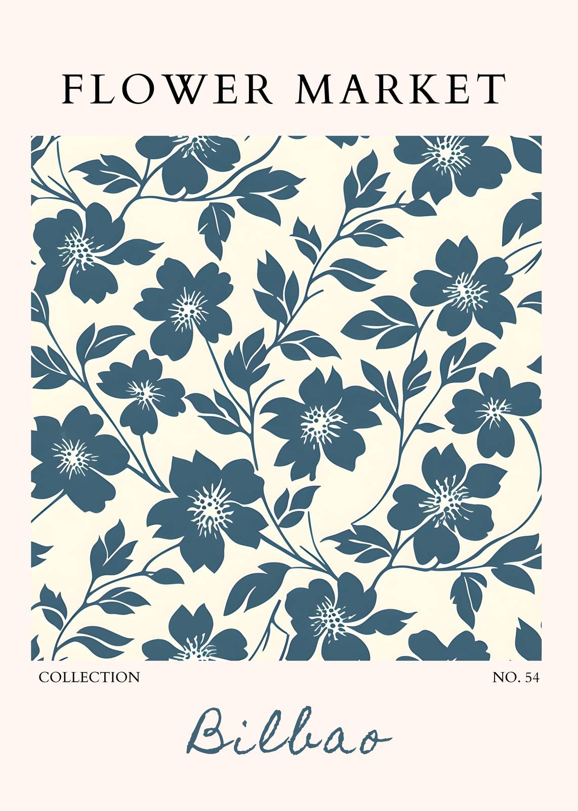 Botanical Bloom Bilbao Floral Wall Art
