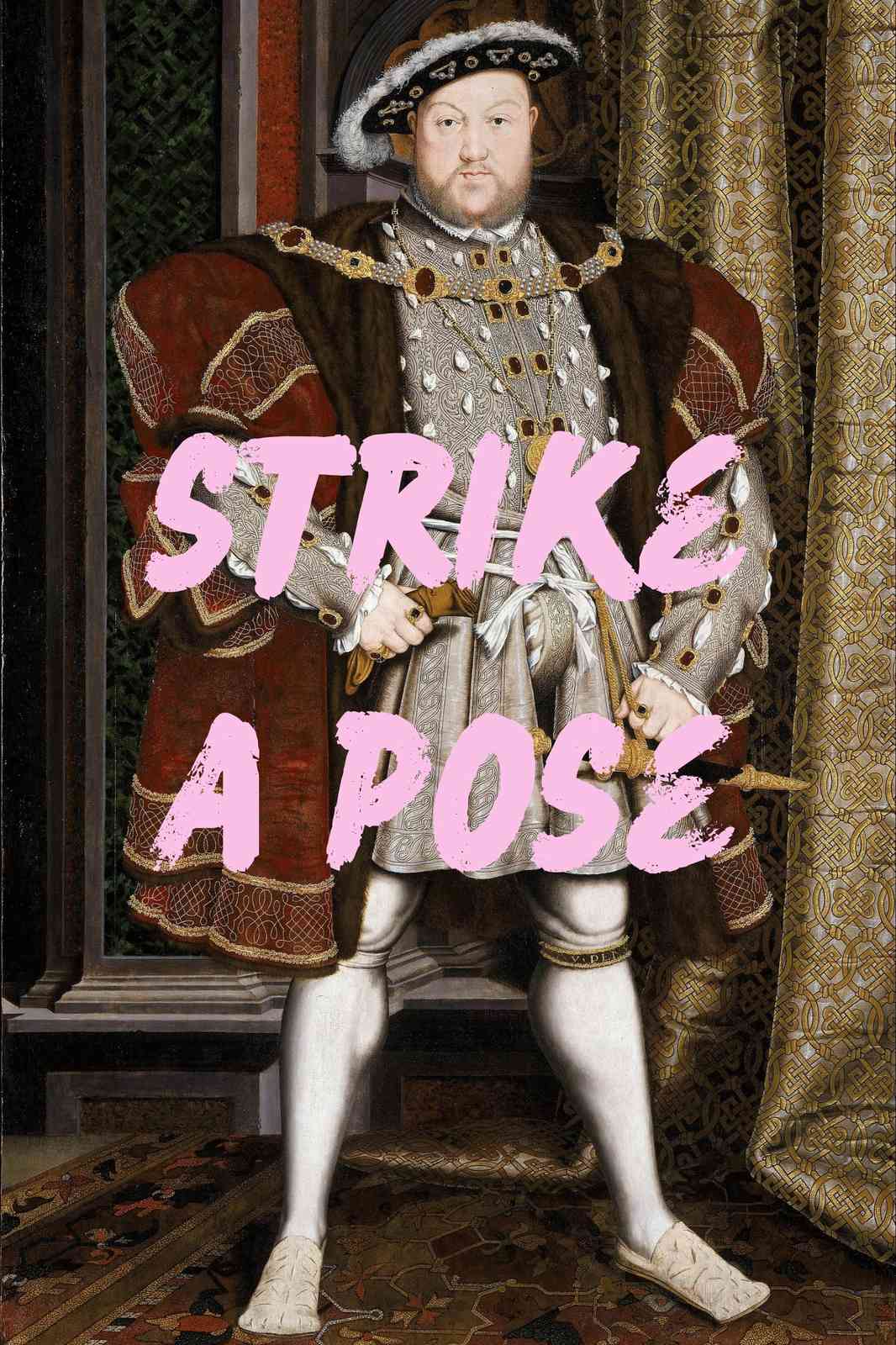 Bold Henry VIII 'Strike A Pose' Wall Art