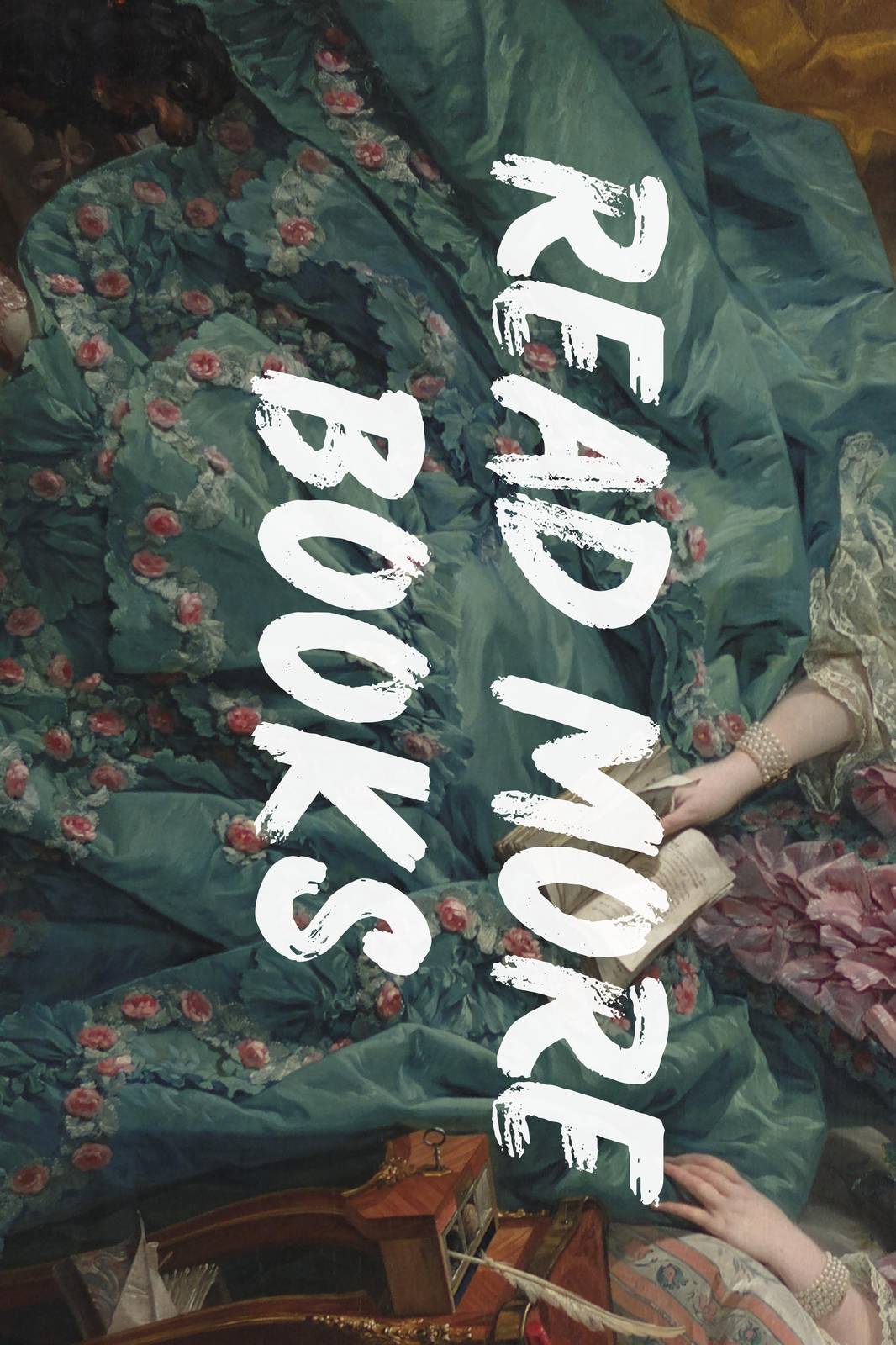 Vintage Read More Books Wall Art Art