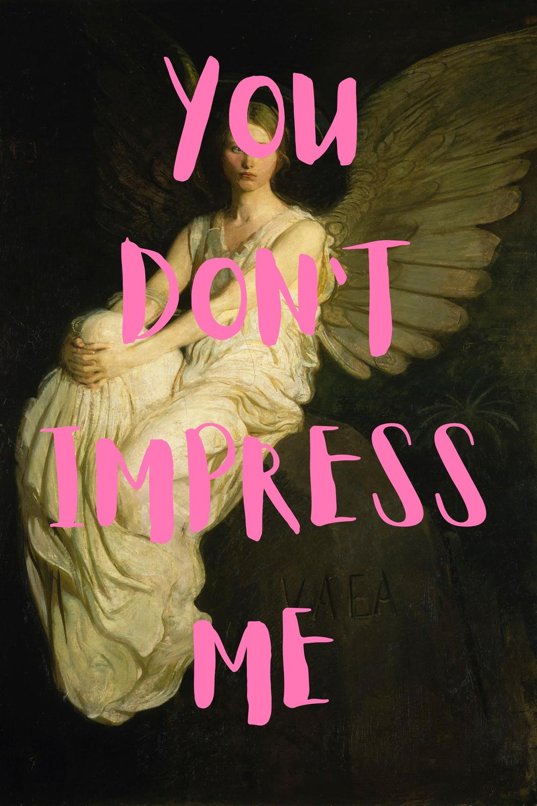 Bold Angel Statement Wall Art