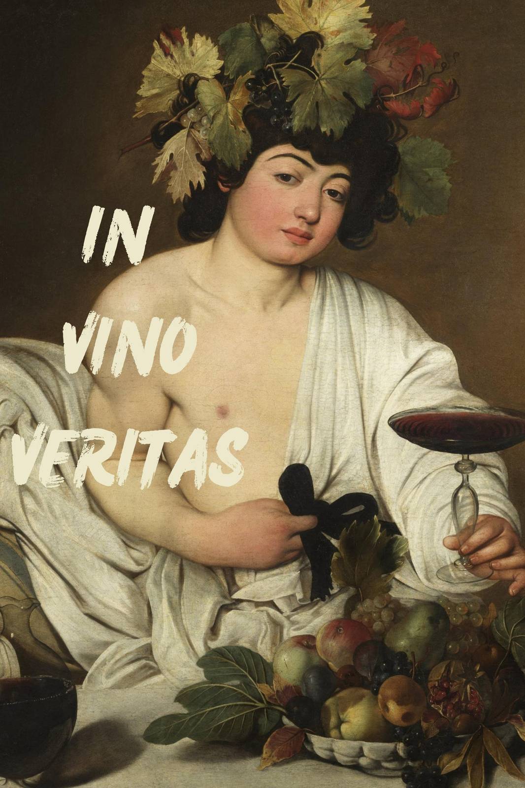 In Vino Veritas Bacchus Wall Art Art