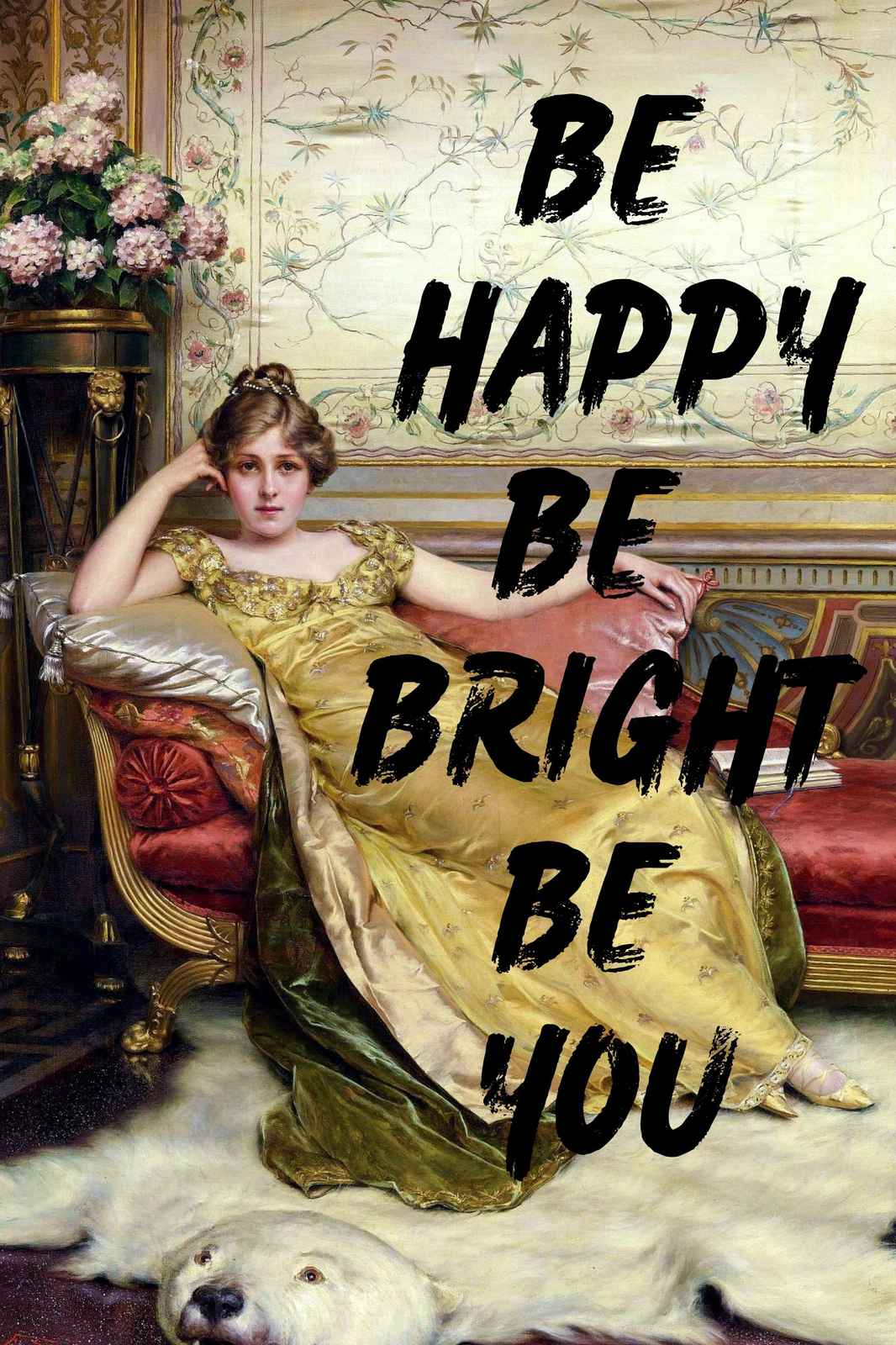 Victorian Muse Motivational Wall Art