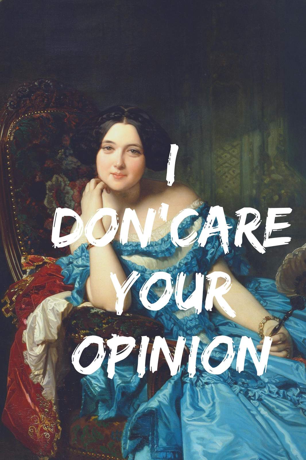 Bold Statement Vintage Portrait Wall Art