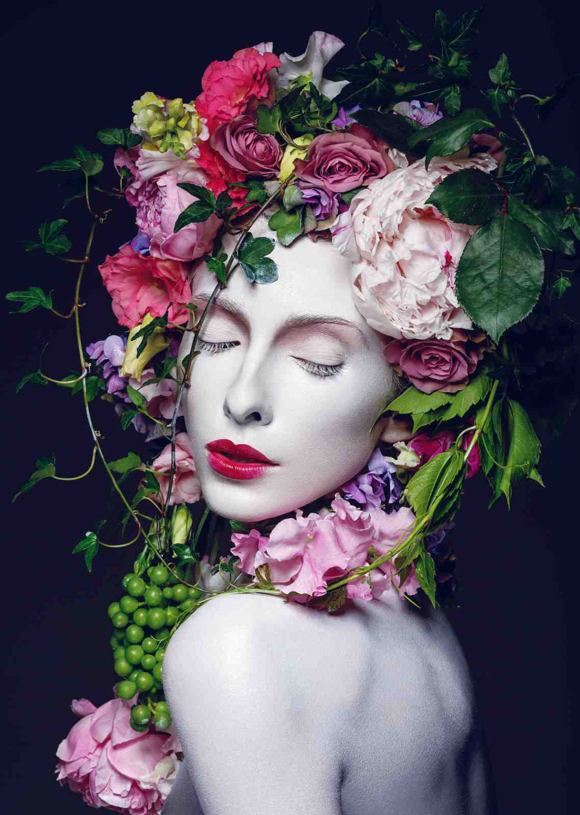 Enchanted Floral Muse Wall Art