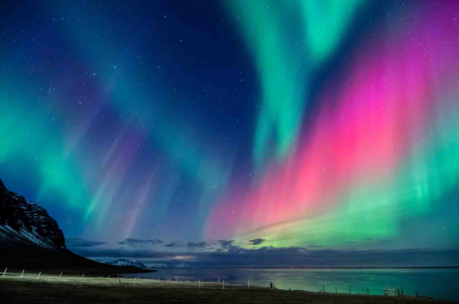 Aurora Borealis Dream Wall Art - Northern Lights Art