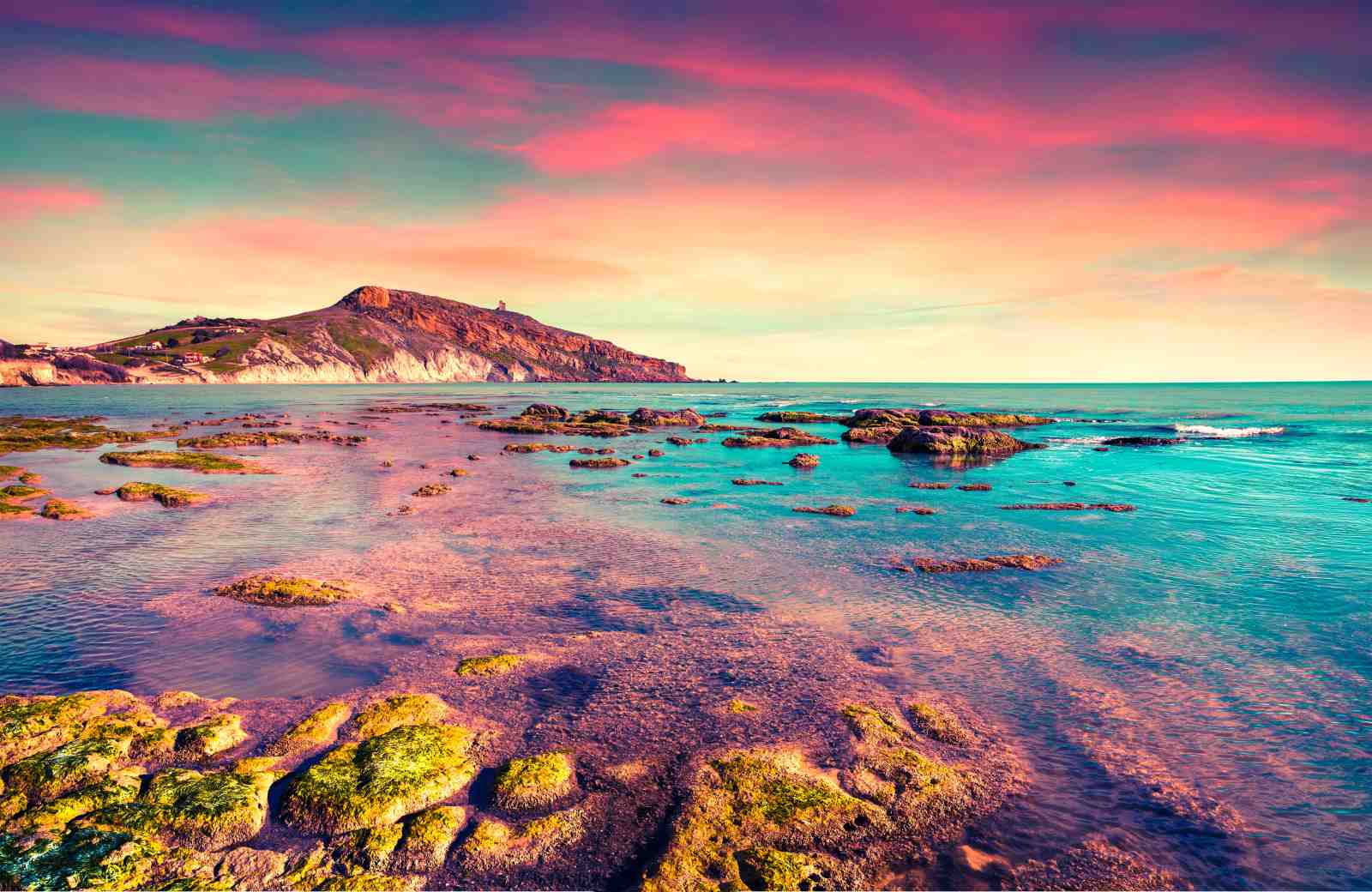 Coastal Sunset Serenity Wall Art