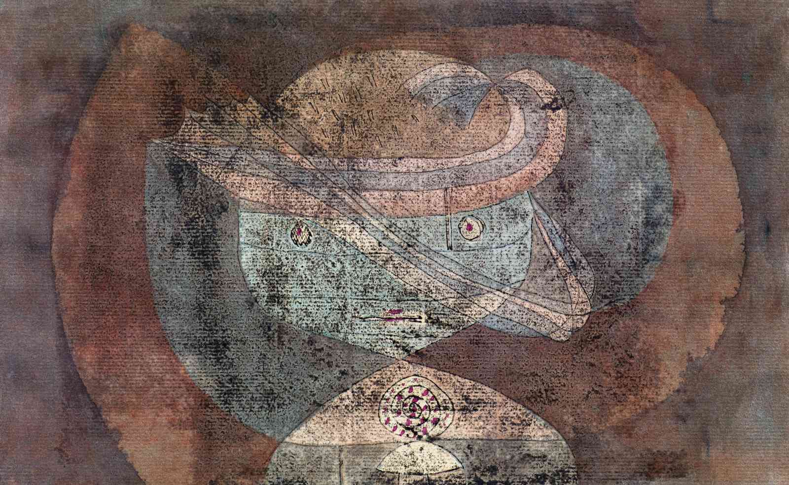 Abstract Enigmatic Face Wall Art