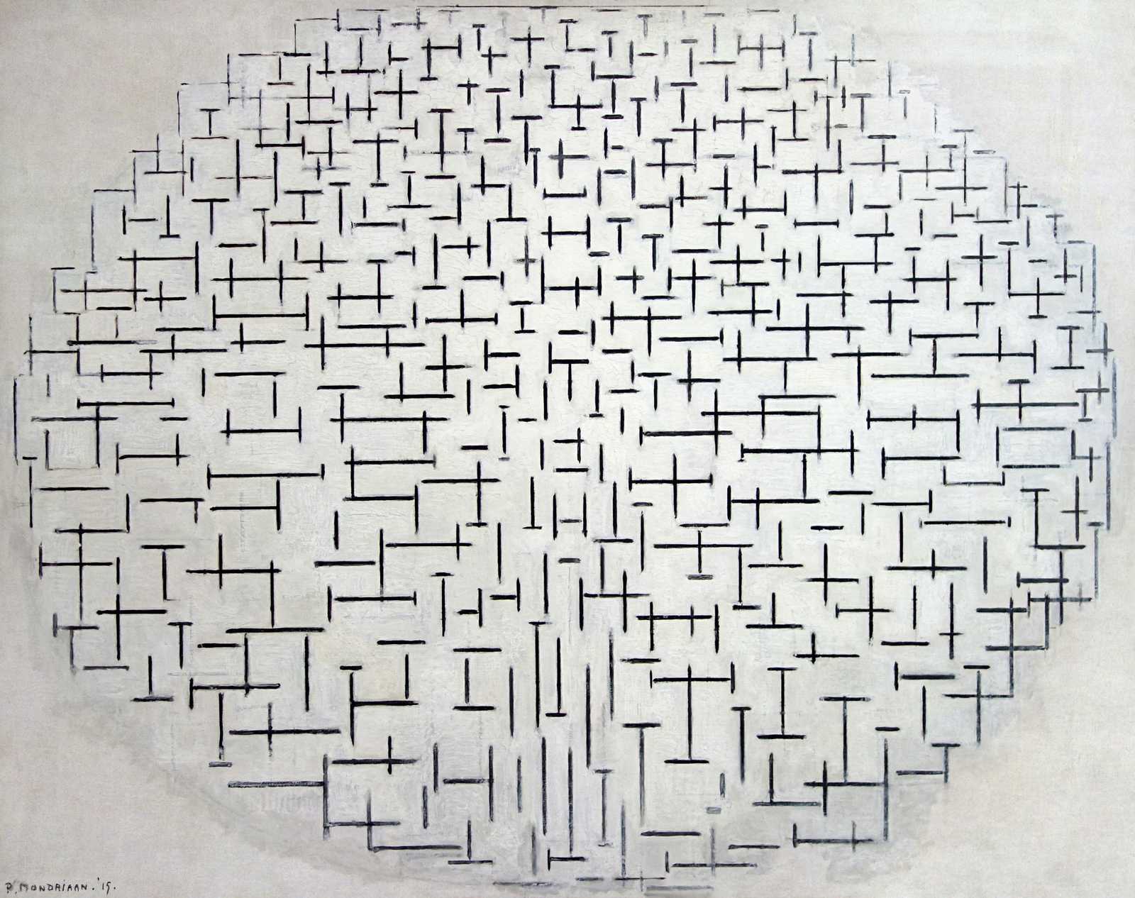 Modern Geometric Rhythm Wall Art