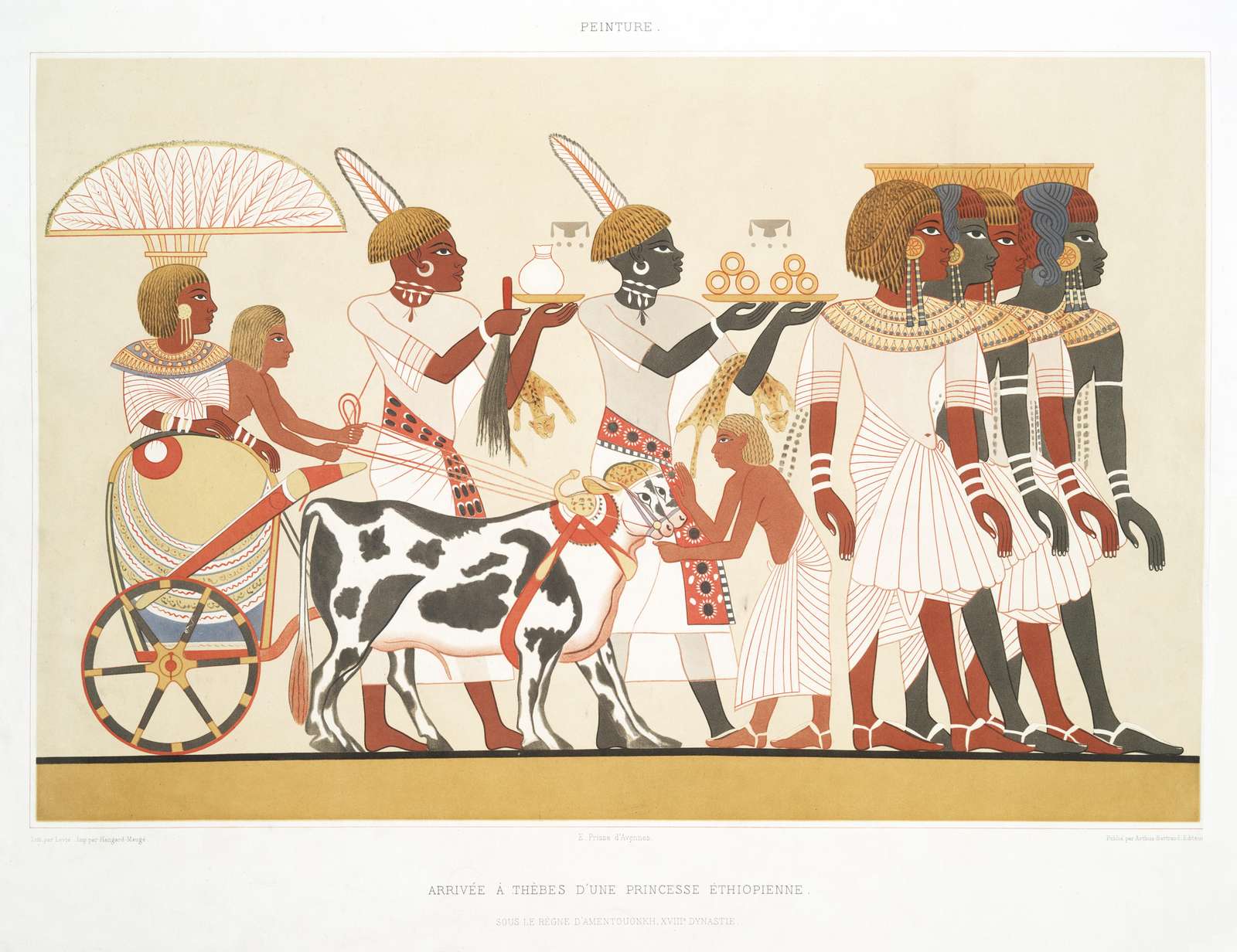 Ancient Egyptian Procession Wall Art