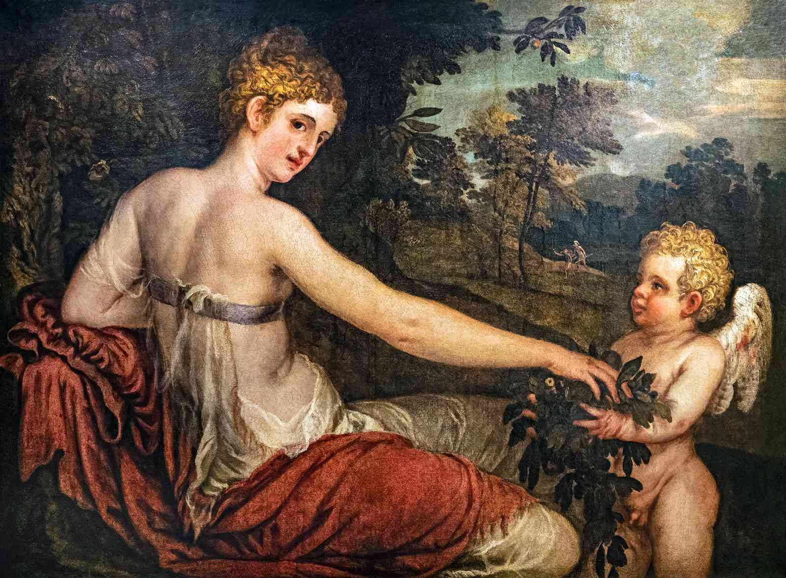 Venus & Cupid Renaissance Artwork Wall Art