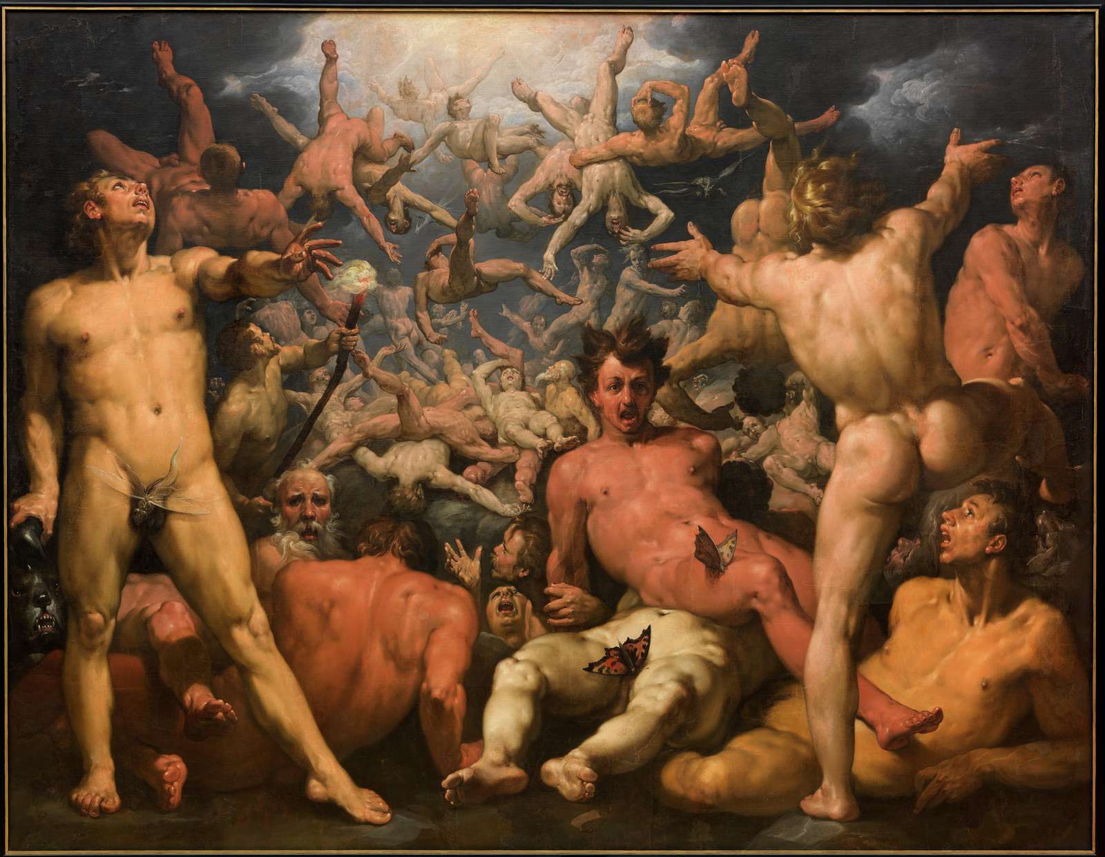 The Fall of the Damned Wall Art