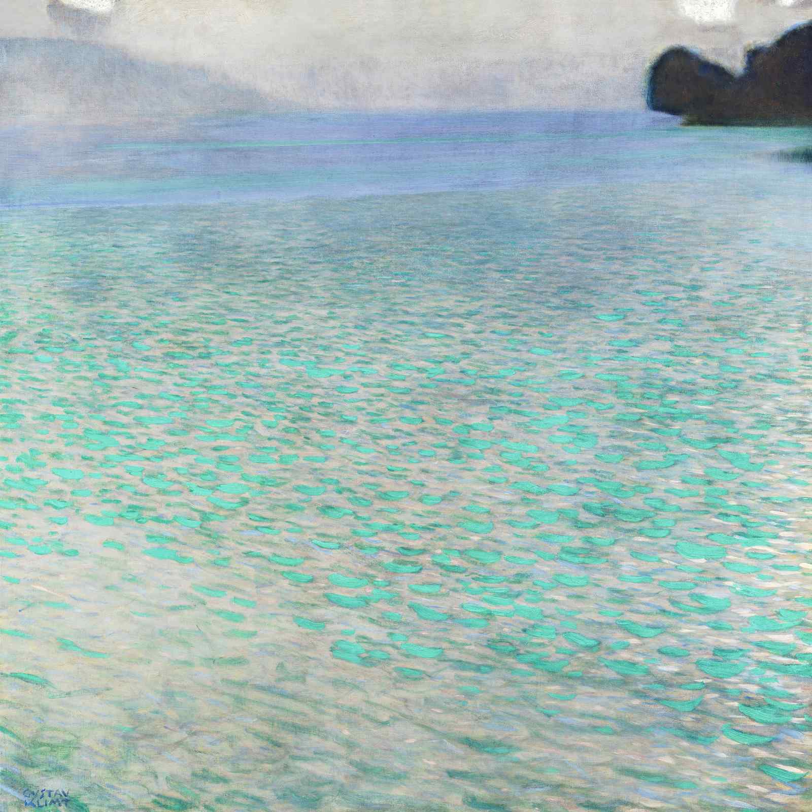Tranquil Turquoise Water Seascape Wall Art