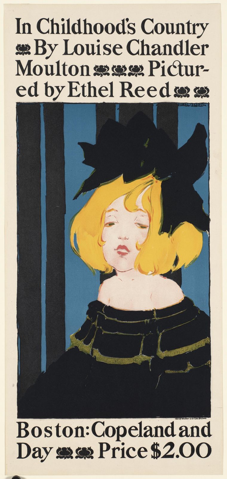 Childhood Country Ethel Reed Art Nouveau Wall Art