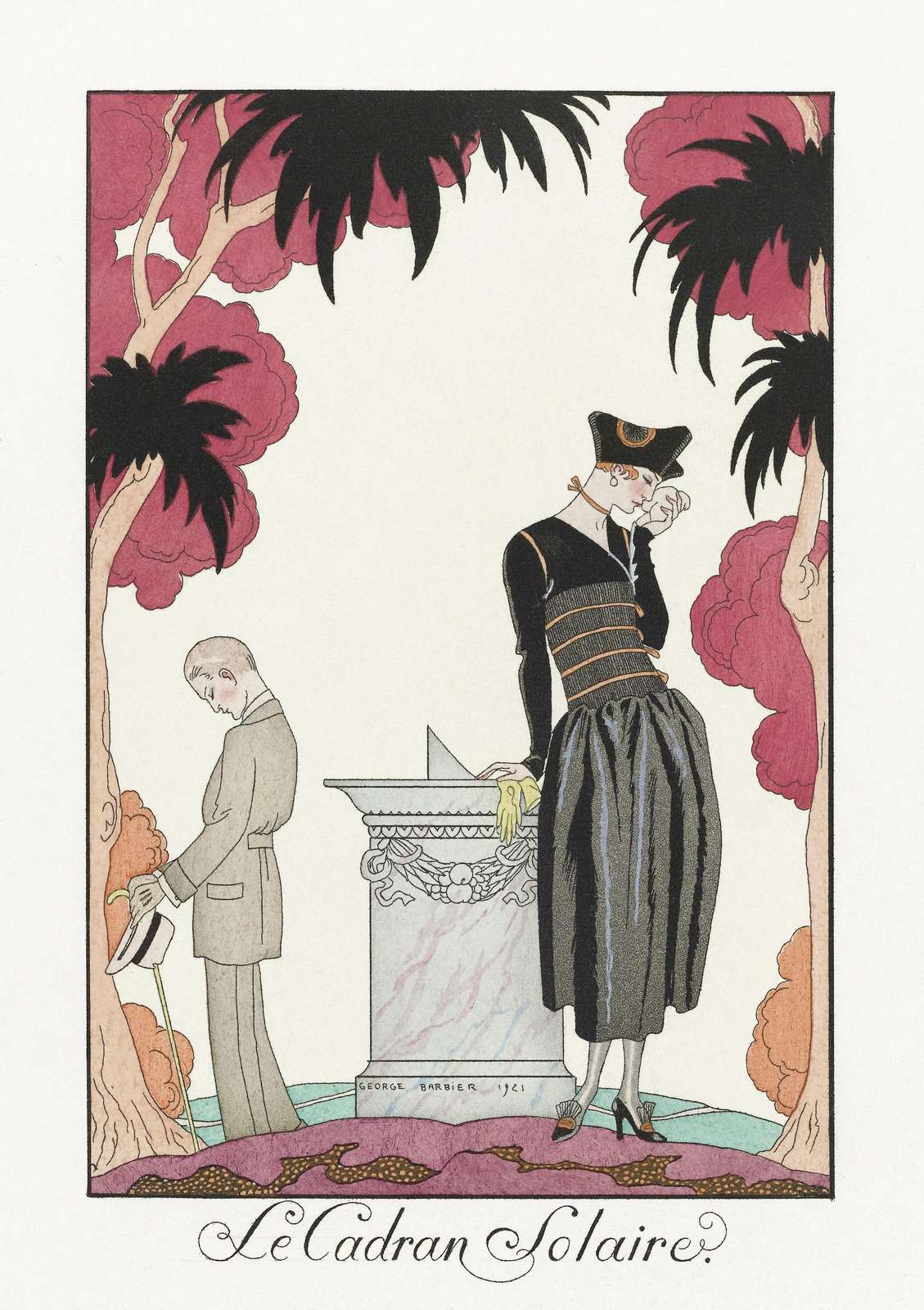 Art Deco Fashion Print Wall Art
