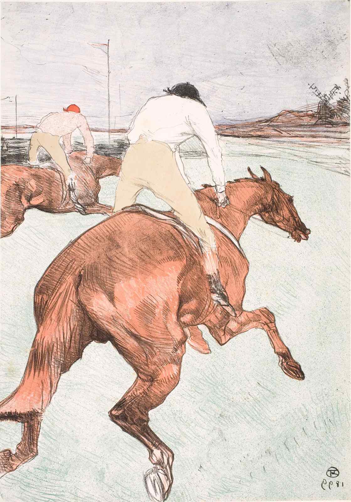Equestrian Race Wall Art - Horse Art